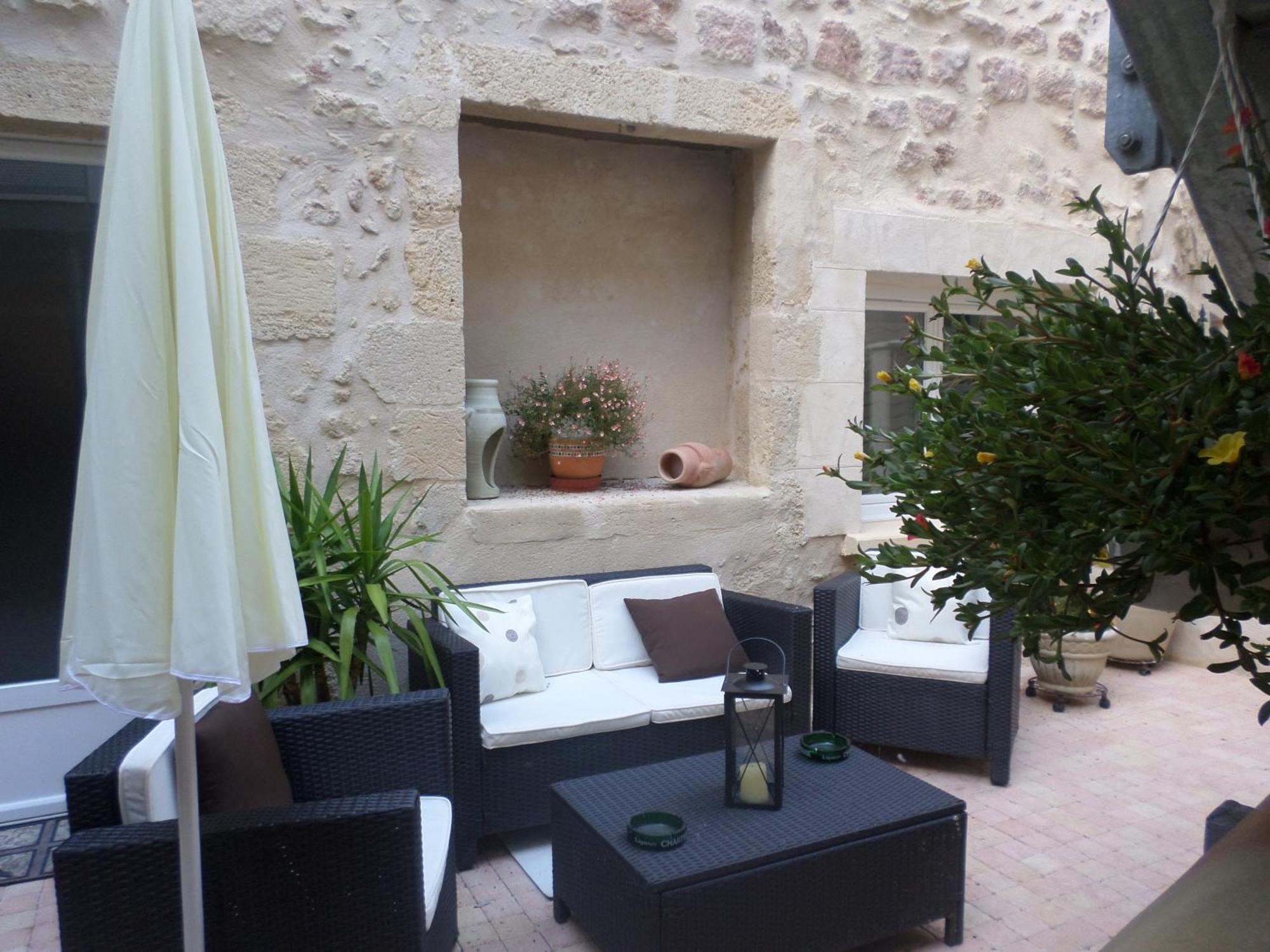 Appart'Hotel Les Tilleuls Saint-Macaire Zewnętrze zdjęcie